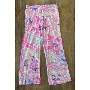 Lilly Pulitzer‎ Pants SMALL Lorena Easy Breezy Palazzo Wide Leg Pant